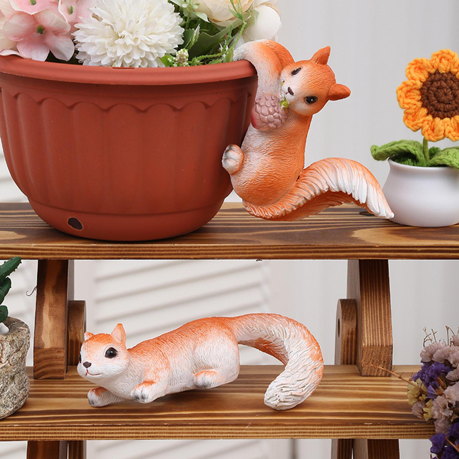 2x Miniature Squirrel Figures Animal Figurine Collection Creative Garden Statues for Yard
2x Miniature Squirrel Figures Animal Figurine Collection Creative Garden Statues for Yard