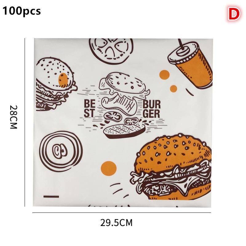 100 Sheets Wax Paper Food Grade Grease Paper Food Wrappers Wrapping Paper For Bread Sandwich Burger Fries Oil Paper Baking Tools
100 Sheets Wax Paper Food Grade Grease Paper Food Wrappers Wrapping Paper For Bread Sandwich Burger Fries Oil Paper Baking Tools