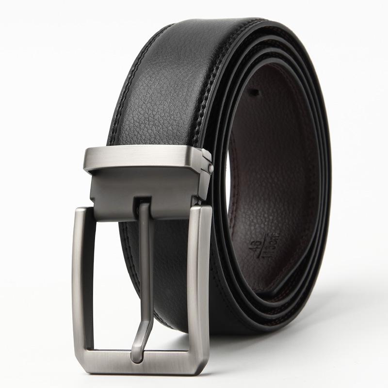 Needle Buckle Men s Belt Real Cowhide Korean Business Casual Second Layer Cowhide Belt Men s Belt 110-130CM
Needle Buckle Men s Belt Real Cowhide Korean Business Casual Second Layer Cowhide Belt Men s Belt 110-130CM