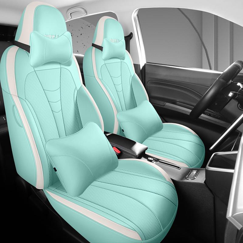 Nezha V Special Car Seat Cushion - Four Seasons, Fully Enclosed, Five-Seat SUV Electric Seat Cover (2021-2022) Black-Orange Standard
Nezha V Special Car Seat Cushion - Four Seasons, Fully Enclosed, Five-Seat SUV Electric Seat Cover (2021-2022) Black-Orange Standard