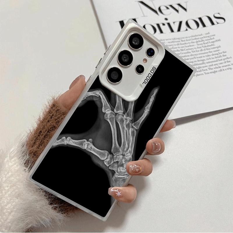 Funny X-Ray Hand Bones Shockproof Phone Case for Samsung Galaxy S26 Edge S25 Ultra S24 FE S23 Plus S21 Cover Anti Fall Fundas Samsung S26 Edge
Funny X-Ray Hand Bones Shockproof Phone Case for Samsung Galaxy S26 Edge S25 Ultra S24 FE S23 Plus S21 Cover Anti Fall Fundas Samsung S26 Edge