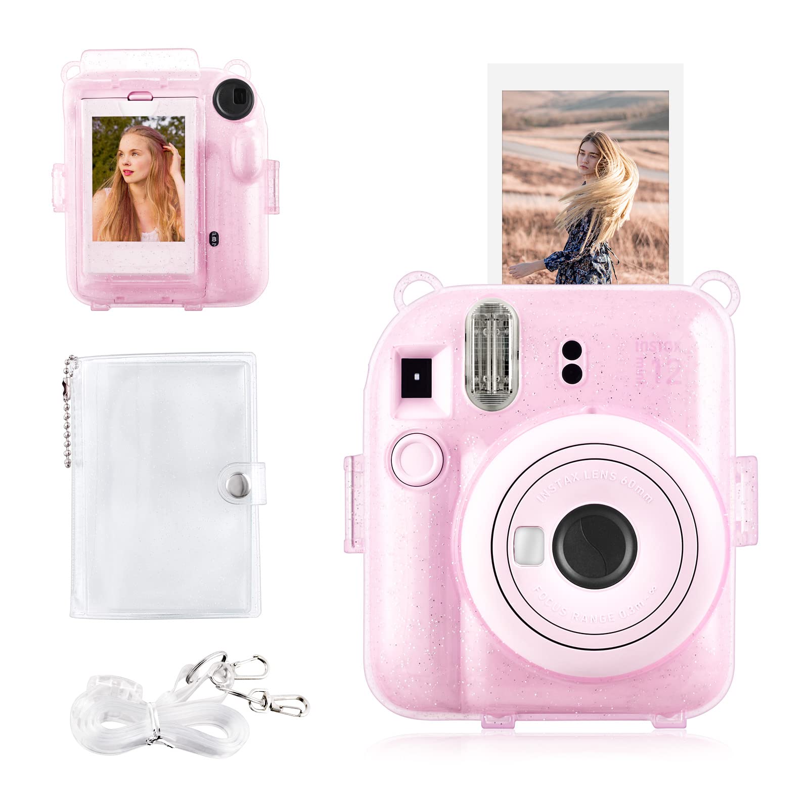 Rieibi instax mini 12 instax Fujifilm instax mini 12 футляр прозорий instax mini 12 футляр прозорий блискучий прозорий футляр із прозорим плечовим ременем і рожевий
Rieibi instax mini 12 instax Fujifilm instax mini 12 футляр прозорий instax mini 12 футляр прозорий блискучий прозорий футляр із прозорим плечовим ременем і рожевий
