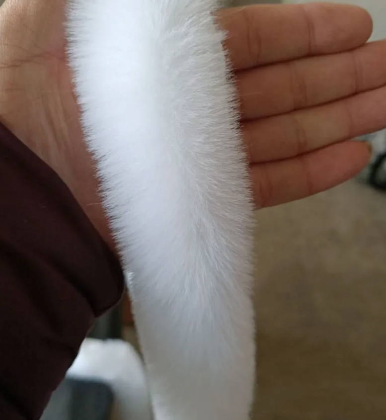 5cm by 100cm Faux Rabbit Fur Trim Strip for DIY Skirt Hem Cuffs Placket Cushion Edging Crafting Material one size белый
5cm by 100cm Faux Rabbit Fur Trim Strip for DIY Skirt Hem Cuffs Placket Cushion Edging Crafting Material one size белый