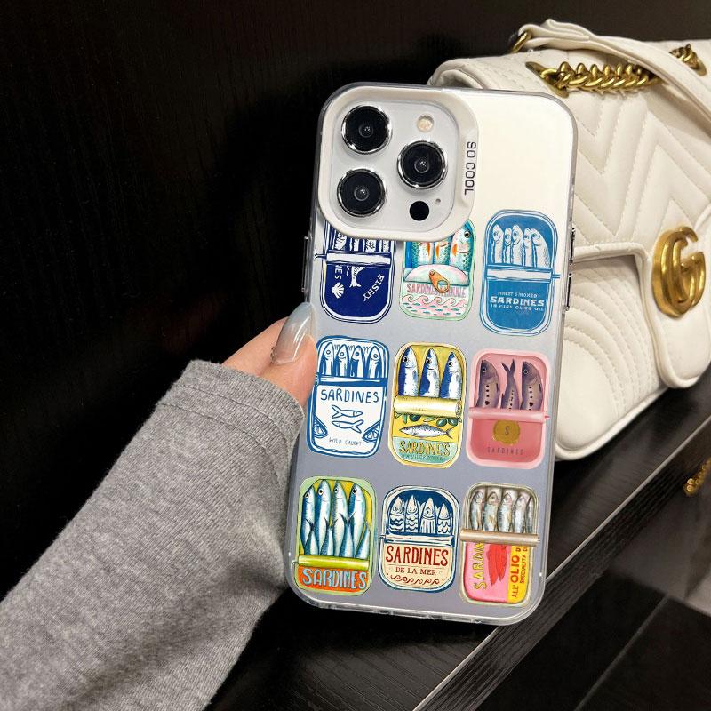 Sardines Color Fish Funny Laser Phone Case For iPhone 13 12 Mini 11 Pro Max 17 16 15 14 Pro Max Plus Air Shockproof Back Cover iphone 16ProMax
Sardines Color Fish Funny Laser Phone Case For iPhone 13 12 Mini 11 Pro Max 17 16 15 14 Pro Max Plus Air Shockproof Back Cover iphone 16ProMax