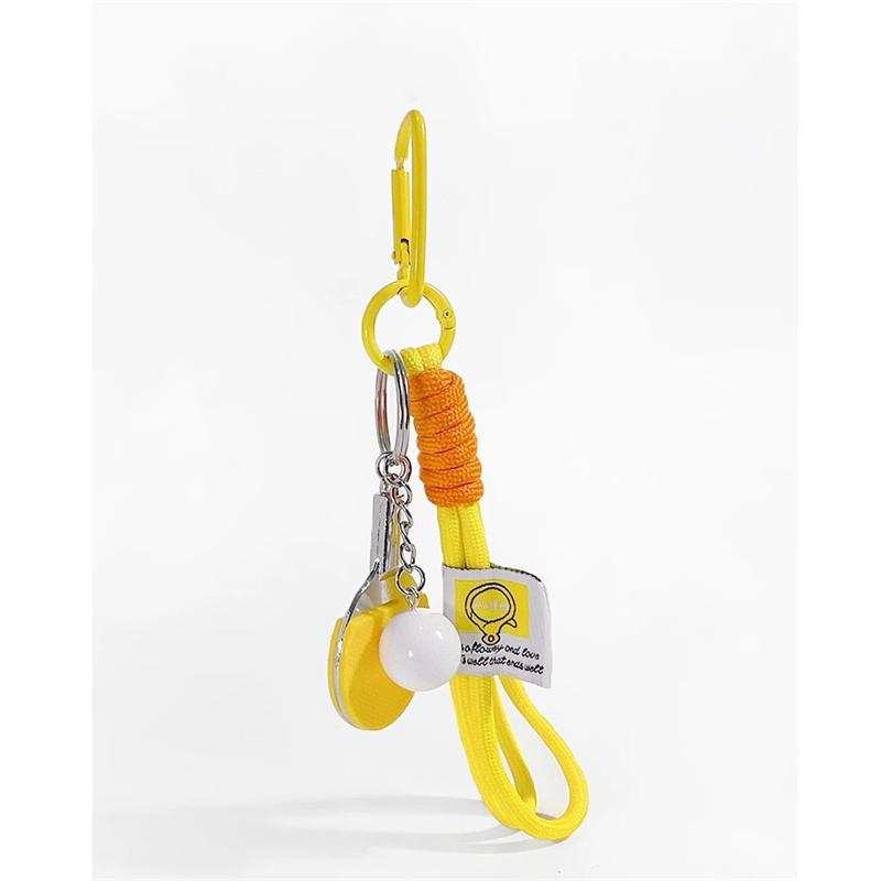 Colorful Miu-Style Ping Pong Keychain: Creative Racket Charm for Bags and Backpacks, Perfect Student Gift. жовтий
Colorful Miu-Style Ping Pong Keychain: Creative Racket Charm for Bags and Backpacks, Perfect Student Gift. жовтий