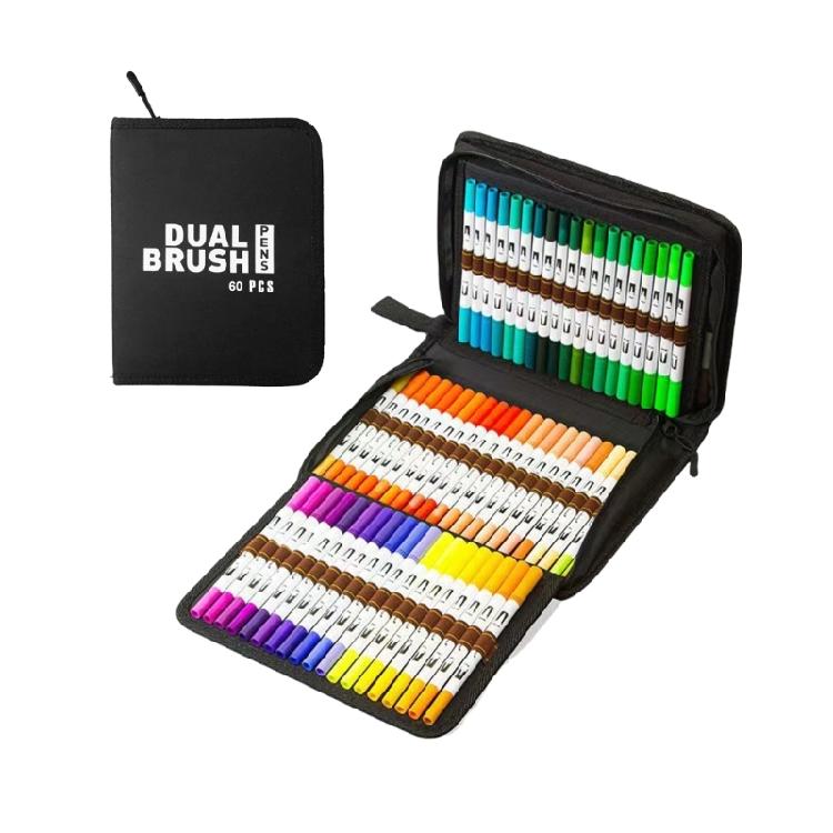 60/72/80/100 Color Acrylic Paint Markers Double Tip Brush Pen Drawing Pen Acrylic Markers Acrylic Pen School Supplies
60/72/80/100 Color Acrylic Paint Markers Double Tip Brush Pen Drawing Pen Acrylic Markers Acrylic Pen School Supplies