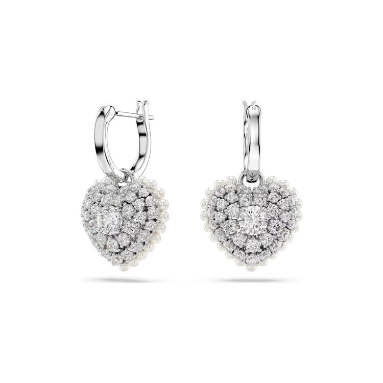 Swarovski Water Drop Heart Pendant Earrings Women earrings Silver 5684384 Box (Random Color)
Swarovski Water Drop Heart Pendant Earrings Women earrings Silver 5684384 Box (Random Color)