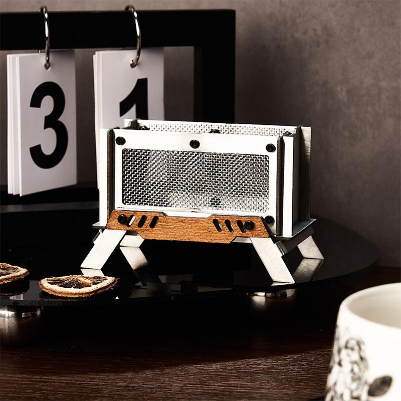 Outdoor Camping Stainless Steel Mini Firewood Stove, Aromatherapy Stand, Portable Exquisite Home Decoration Aromatherapy Stove
Outdoor Camping Stainless Steel Mini Firewood Stove, Aromatherapy Stand, Portable Exquisite Home Decoration Aromatherapy Stove