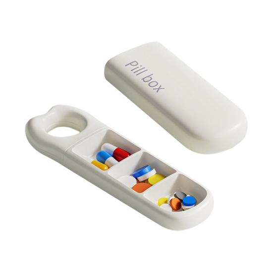 Pill Box Waterproof Snap-On Seal 3 Compartments Dustproof Pill Container Portable Handbag Pill Organizer
Pill Box Waterproof Snap-On Seal 3 Compartments Dustproof Pill Container Portable Handbag Pill Organizer