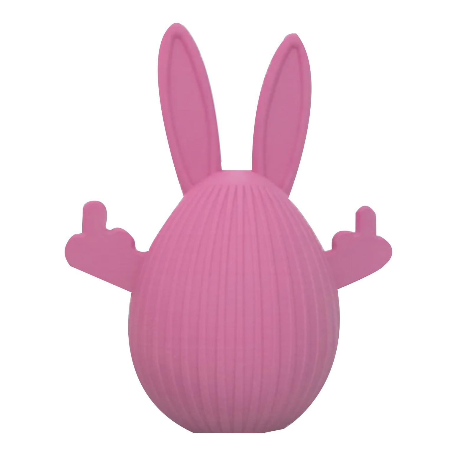 3D-печатный забавный кролик, креативные и интересные украшения One Size розовый
3D-печатный забавный кролик, креативные и интересные украшения One Size розовый