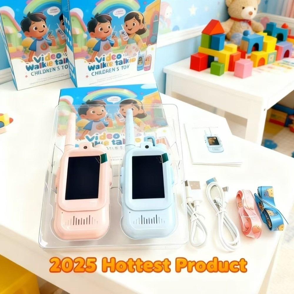 2-inch Screen Kids Walkie Talkies High-definition Screen Handheld Intercom For Kids
2-inch Screen Kids Walkie Talkies High-definition Screen Handheld Intercom For Kids