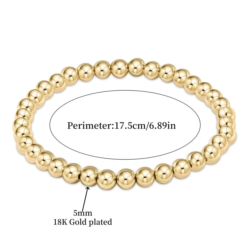 Vlen Baroque Pearl Cross Stretch Bracelet Elastic Tarnish Resistant Long Lasting 18 K Gold Plated Beads Jewelry Gift for Women
Vlen Baroque Pearl Cross Stretch Bracelet Elastic Tarnish Resistant Long Lasting 18 K Gold Plated Beads Jewelry Gift for Women