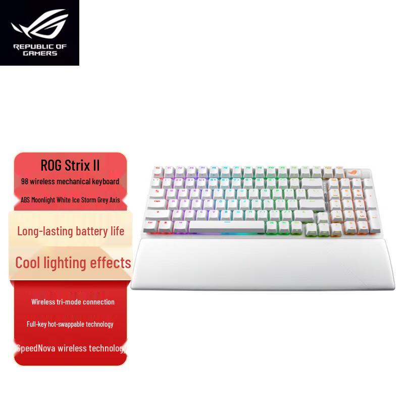 ROG Ranger 2 98 Wireless Mechanical Keyboard
ROG Ranger 2 98 Wireless Mechanical Keyboard