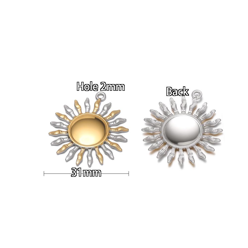 4pcs Stainless Steel with Gold Heart Sun Moon Charms Pendants for DIY Hip Hop Jewelry Necklace Bracelet Supplies Earrings Making
4pcs Stainless Steel with Gold Heart Sun Moon Charms Pendants for DIY Hip Hop Jewelry Necklace Bracelet Supplies Earrings Making