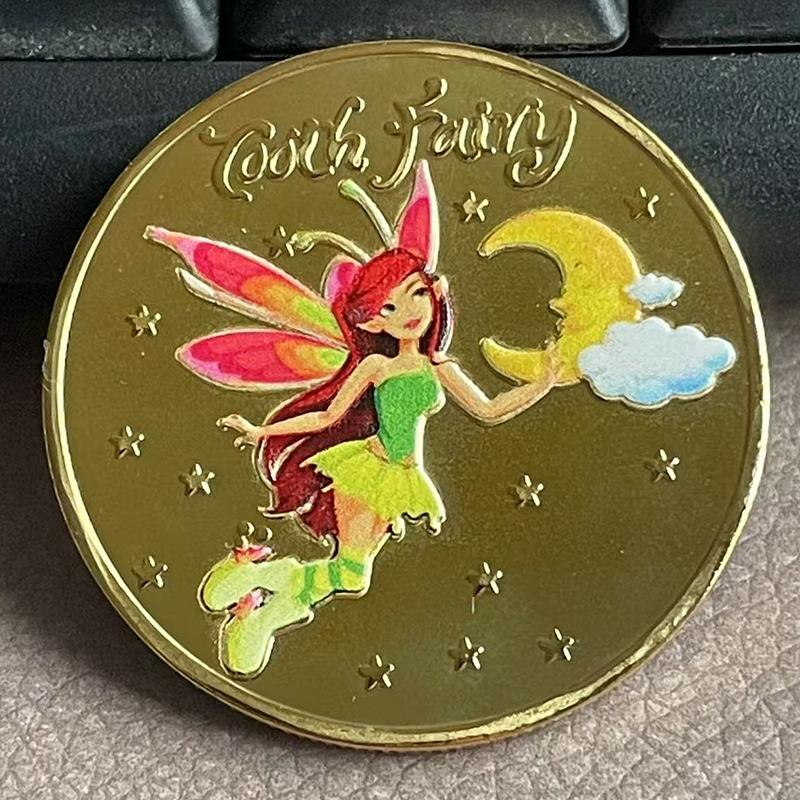 Tooth Fairy Commemorative Coin Souvenir Kids Tooth Change Gifts Plated Coin Gift Home Decor Souvenir
Tooth Fairy Commemorative Coin Souvenir Kids Tooth Change Gifts Plated Coin Gift Home Decor Souvenir