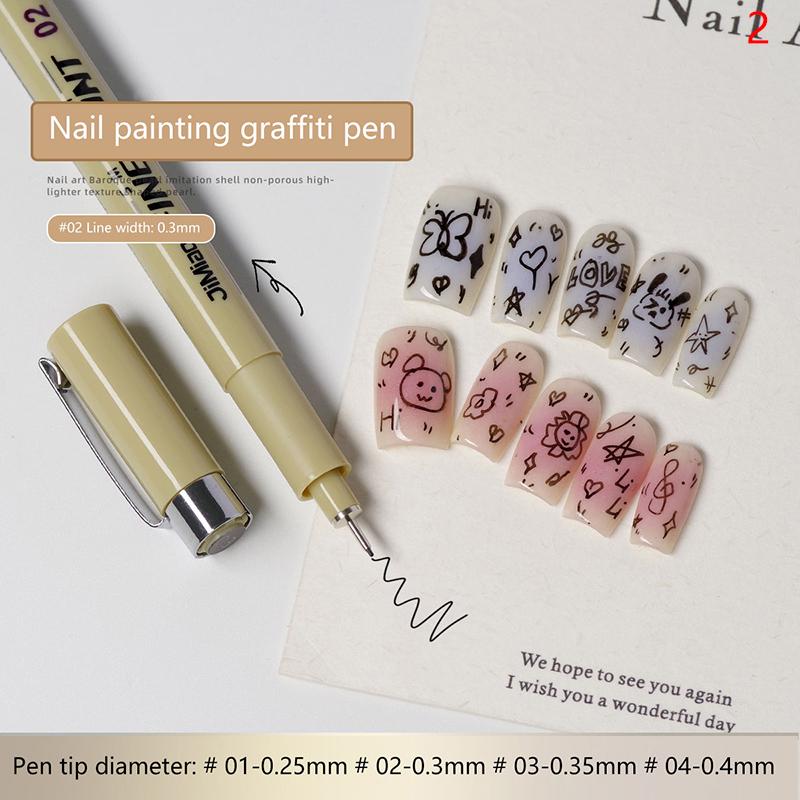 Ручка для рисования граффити для ногтей, водонепроницаемая ручка для рисования проволокой, ручка для рисования деталей, инструменты для дизайна ногтей 2
Ручка для рисования граффити для ногтей, водонепроницаемая ручка для рисования проволокой, ручка для рисования деталей, инструменты для дизайна ногтей 2