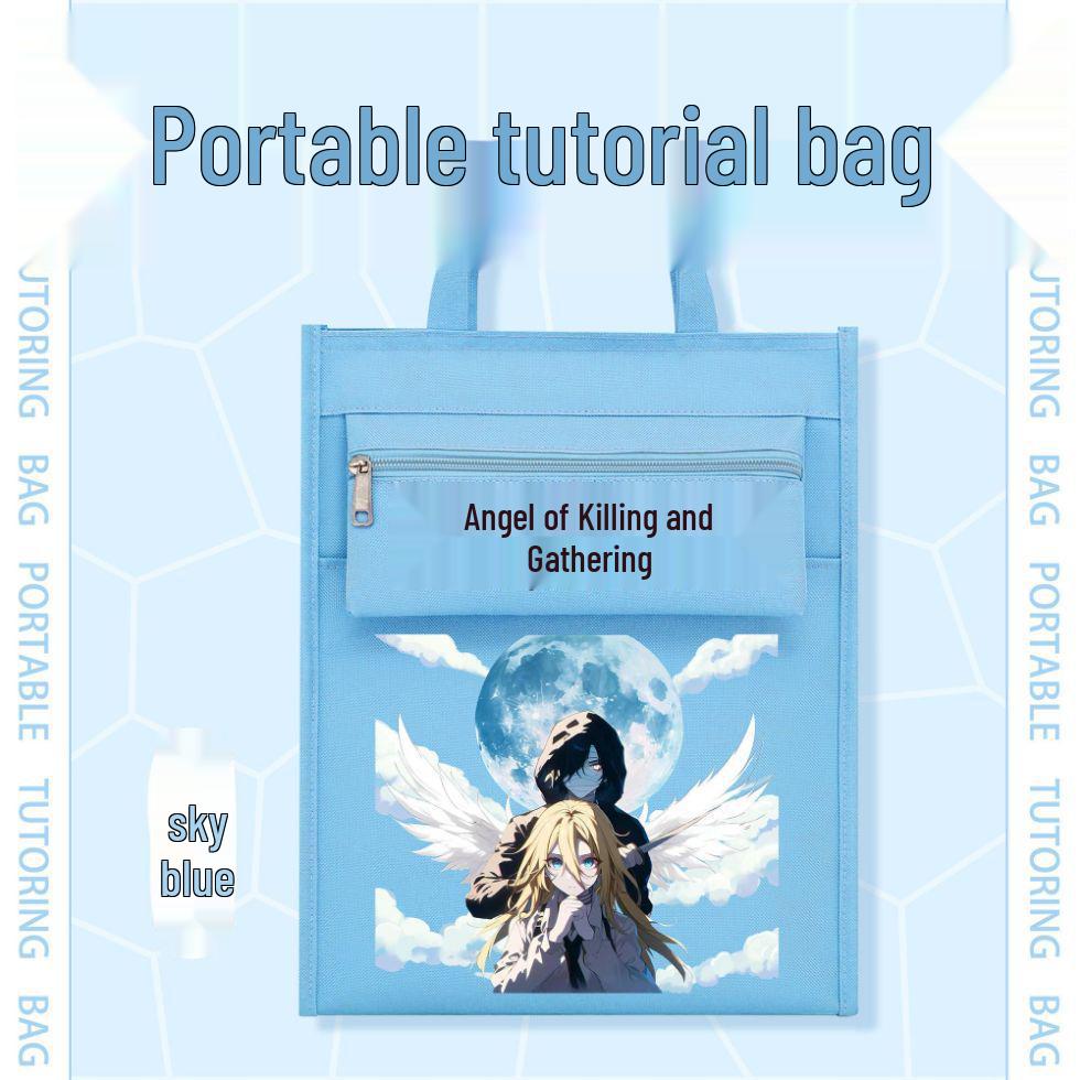 Angel of Slaughter Canvas Book Bag for Students: Compact Handheld Tote for Junior High, High School, and College Assignments 28cm x 11cm x 32cm
Angel of Slaughter Canvas Book Bag for Students: Compact Handheld Tote for Junior High, High School, and College Assignments 28cm x 11cm x 32cm