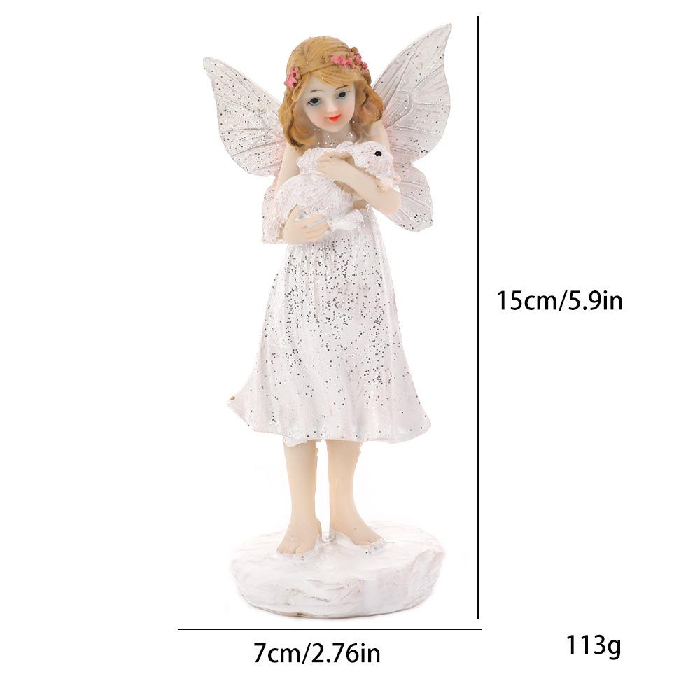 Flower Fairy Angel Girl Home Desktop Decoration Resin Crafts Birthday Gift Souvenir
Flower Fairy Angel Girl Home Desktop Decoration Resin Crafts Birthday Gift Souvenir
