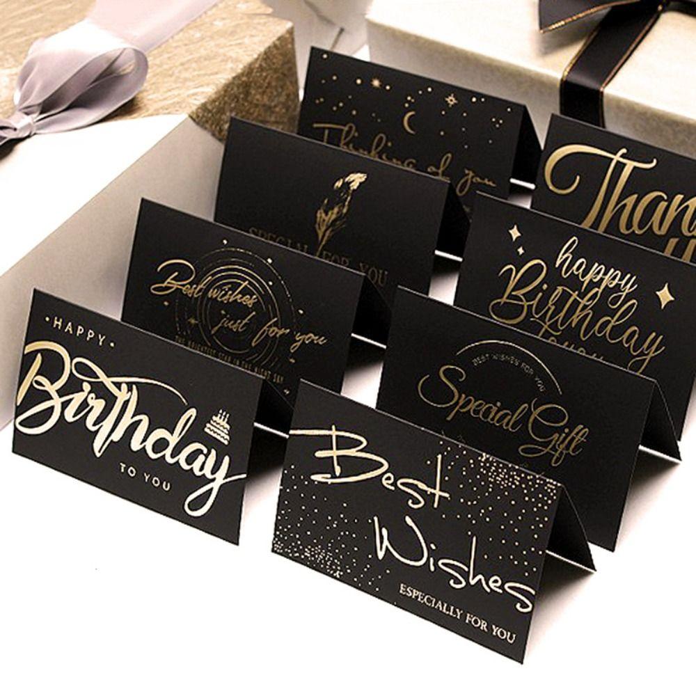 8pcs Universal Thank You Greeting Card Black Wedding Invitation Creative Blessing Card Thanksgiving Style 7
8pcs Universal Thank You Greeting Card Black Wedding Invitation Creative Blessing Card Thanksgiving Style 7