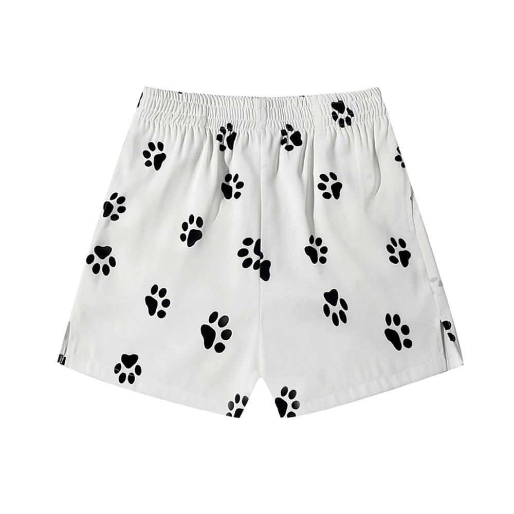 Женские шорты свободного кроя в американском стиле с принтом собачьей лапы для лета 2XL белый
Женские шорты свободного кроя в американском стиле с принтом собачьей лапы для лета 2XL белый
