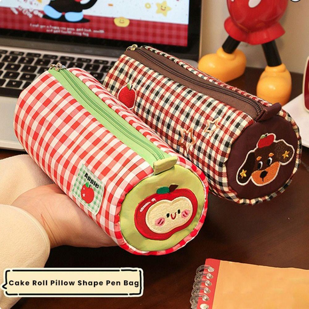 Cake Roll Pillow Shape Pen Bag Large Capacity Stationery Bag Stationery Organizer School Office 05
Cake Roll Pillow Shape Pen Bag Large Capacity Stationery Bag Stationery Organizer School Office 05