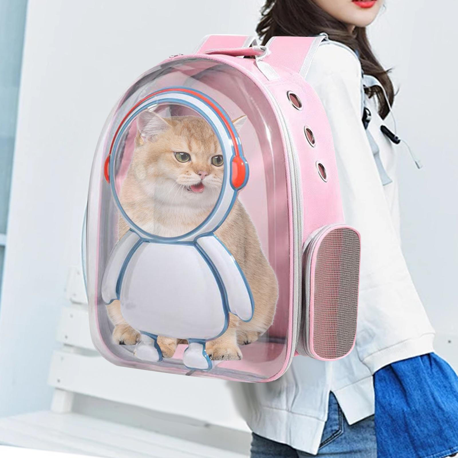 Dog Carrier Backpack Space Capsule, Rucksack Portable Ventilate Front Back Pack for Small Medium Cat
Dog Carrier Backpack Space Capsule, Rucksack Portable Ventilate Front Back Pack for Small Medium Cat
