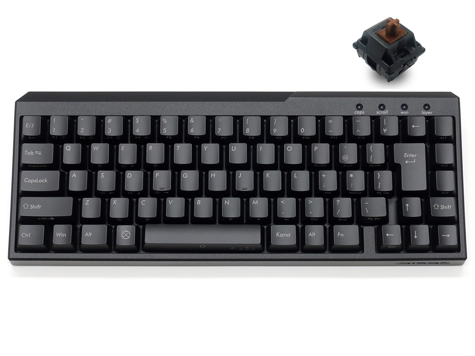 FILCO Majestouch Xacro M3A Brown Axis Japanese Layout 70 Keys Hardware & Software Macro Programming Compatible DIP Switch Operation PBT Keycaps 65%
FILCO Majestouch Xacro M3A Brown Axis Japanese Layout 70 Keys Hardware & Software Macro Programming Compatible DIP Switch Operation PBT Keycaps 65%
