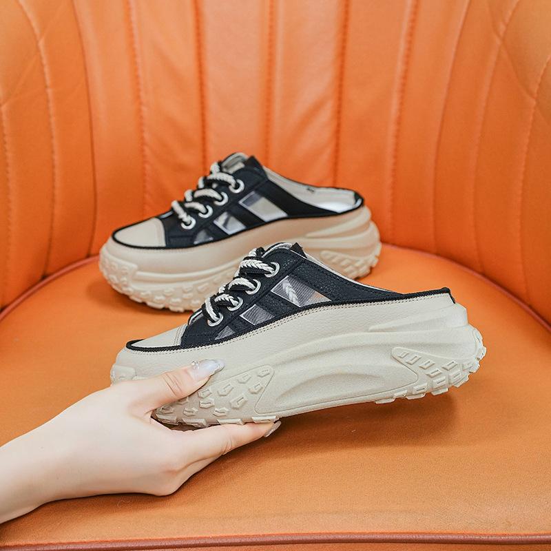 Дышащая мягкая подошва толстая подошва универсальная полая сетчатая женская обувь модная полуподдерживающая сетчатая поверхность летняя нескользящая 40
Дышащая мягкая подошва толстая подошва универсальная полая сетчатая женская обувь модная полуподдерживающая сетчатая поверхность летняя нескользящая 40