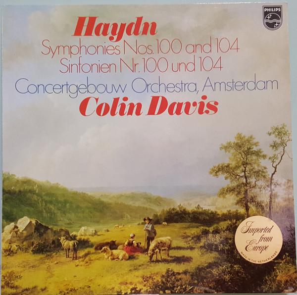 LP Record JOSEPH HAYDN, SIR COLIN DAVIS, CONC - Sinfonien Nr. 100 und 104 9500510 PHILIPS 1978 Netherland Classical Used
LP Record JOSEPH HAYDN, SIR COLIN DAVIS, CONC - Sinfonien Nr. 100 und 104 9500510 PHILIPS 1978 Netherland Classical Used