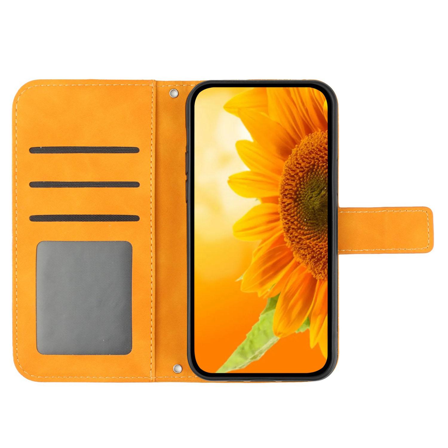 HT04 For OnePlus Nord CE4 5G Case Sunflower Flip Leather Phone Cover with Shoulder Strap Yellow
HT04 For OnePlus Nord CE4 5G Case Sunflower Flip Leather Phone Cover with Shoulder Strap Yellow