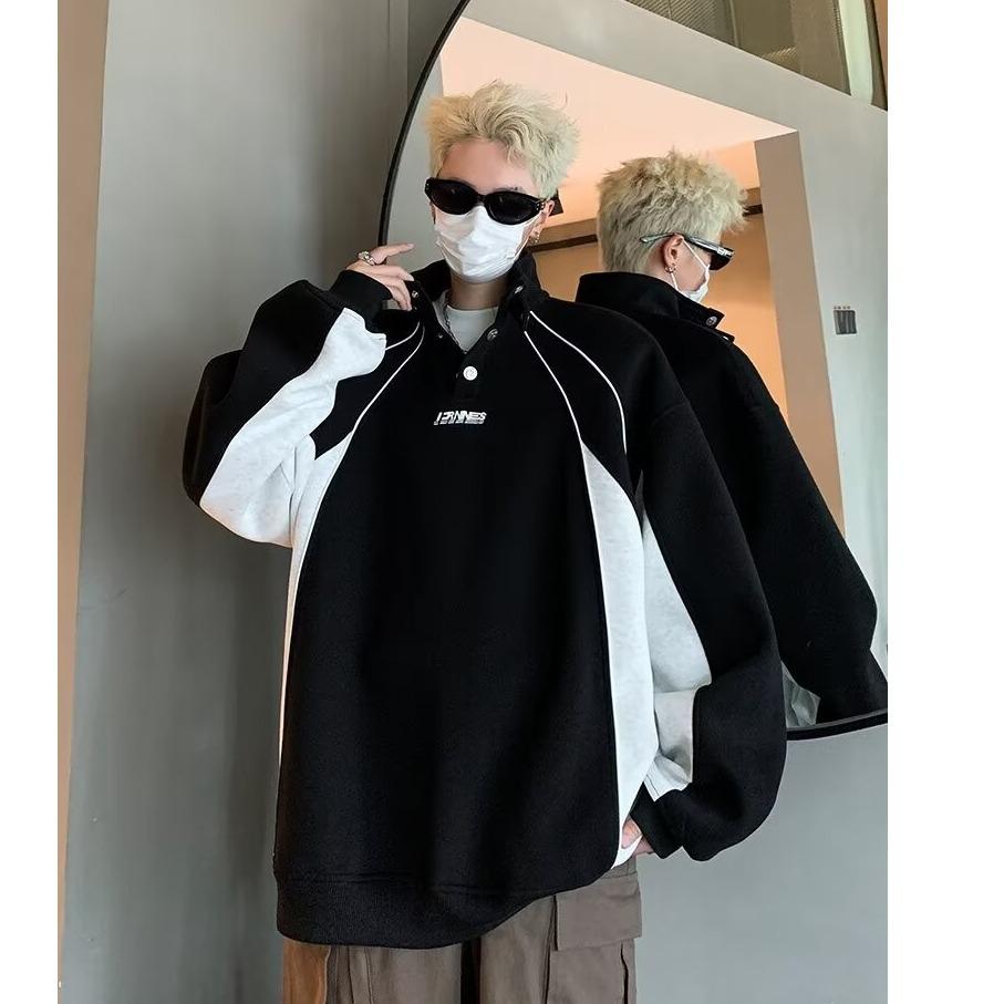 Men s Retro Heavyweight Stand-up Collar Hoodie - Spring/Autumn 2025, Trendy Loose-Fit Casual Jacket 3XL чорний
Men s Retro Heavyweight Stand-up Collar Hoodie - Spring/Autumn 2025, Trendy Loose-Fit Casual Jacket 3XL чорний