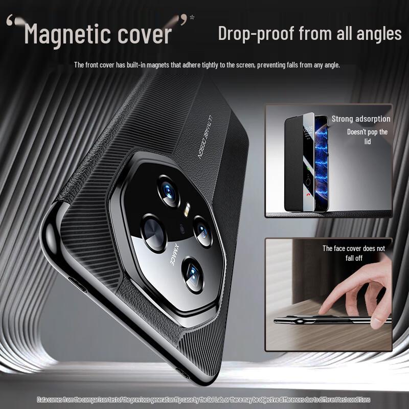 Чохол-книжка з відчуттям шкіри Huawei Mate 80 RS Ultimate Design
Чохол-книжка з відчуттям шкіри Huawei Mate 80 RS Ultimate Design