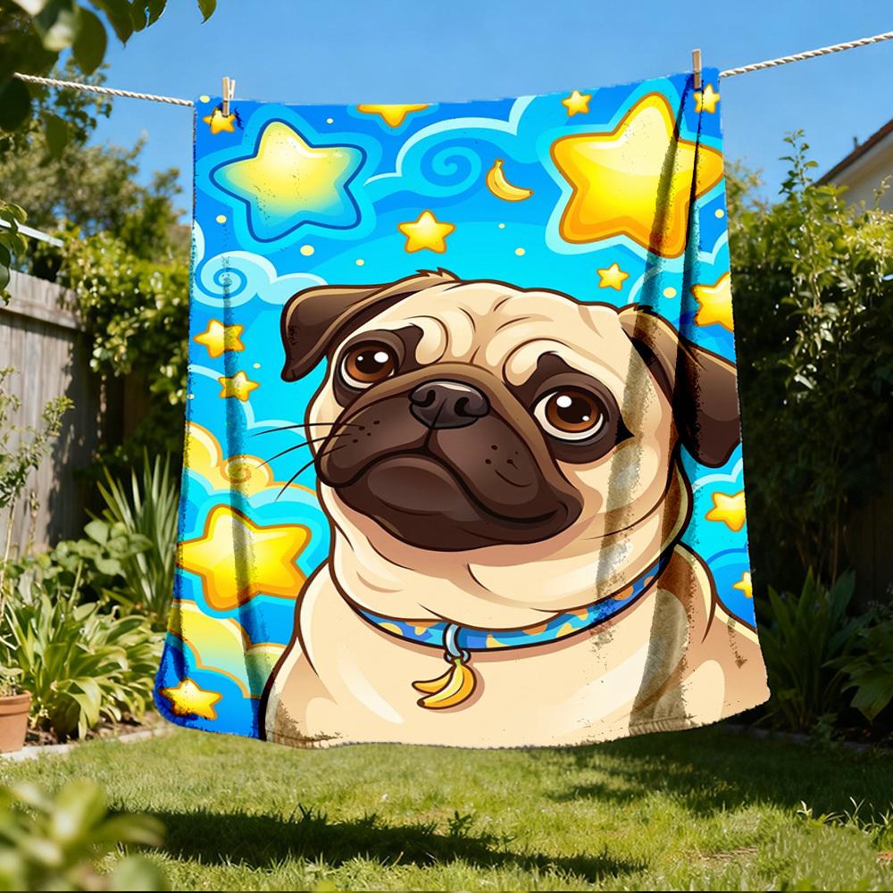 1pc Pug StarryOutdoor Blanket, Soft And Comfortable Blanket, Casual Warm Outdoor Blanket, Good Birthday Gift yy260328068 75x90cm
1pc Pug StarryOutdoor Blanket, Soft And Comfortable Blanket, Casual Warm Outdoor Blanket, Good Birthday Gift yy260328068 75x90cm