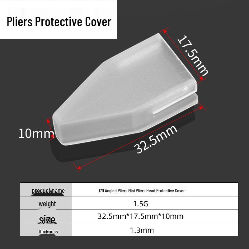 170° Angled Mini Pliers with Protective Sleeve - Universal Gate Cutter for Gundam Models
170° Angled Mini Pliers with Protective Sleeve - Universal Gate Cutter for Gundam Models