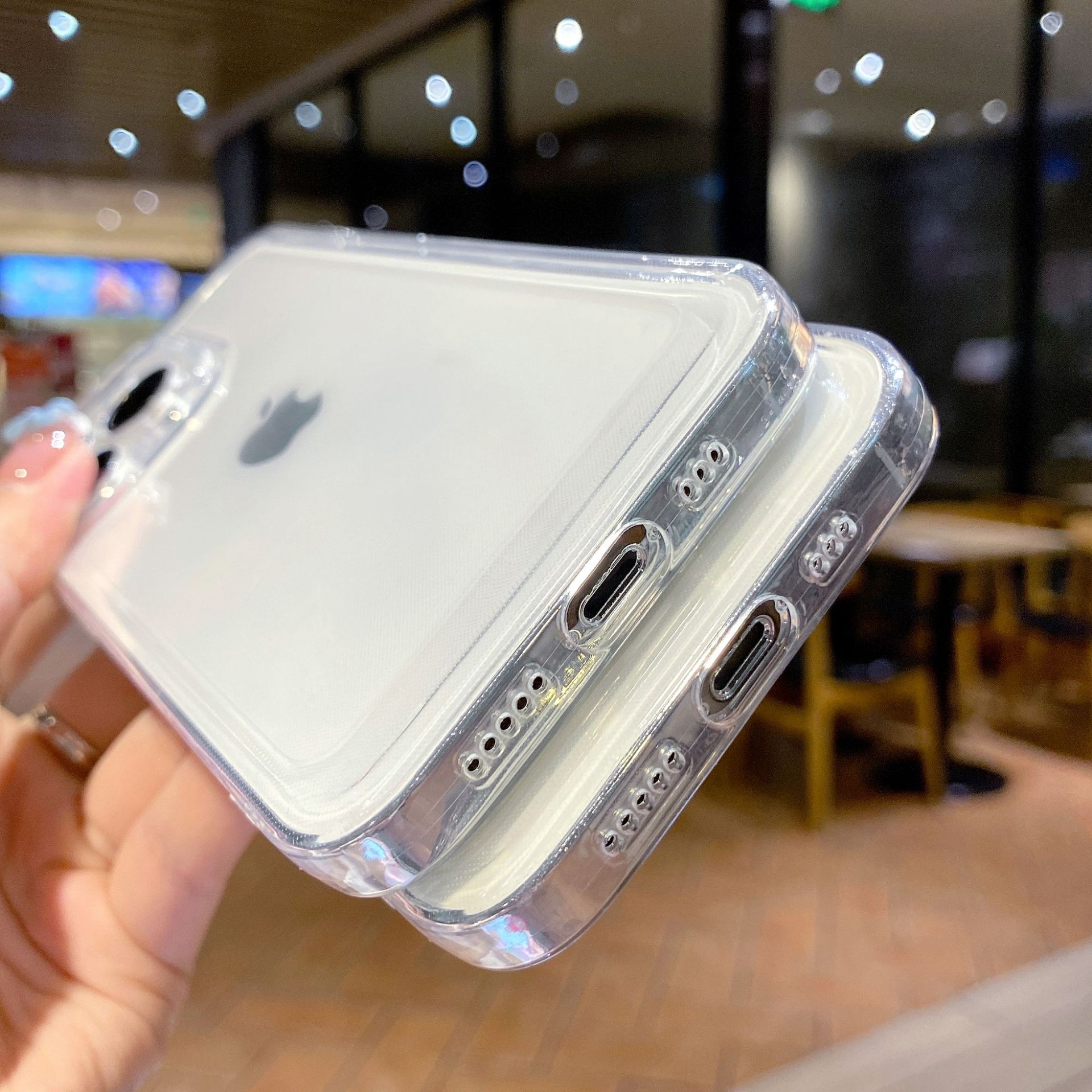 Applicable To Apple 13pro Space Transparent Mobile Phone Case IPhone 16 Anti-fall Full Cover 14 Fine Hole Straight Edge Protection Case iPhone16PROMAX
Applicable To Apple 13pro Space Transparent Mobile Phone Case IPhone 16 Anti-fall Full Cover 14 Fine Hole Straight Edge Protection Case iPhone16PROMAX