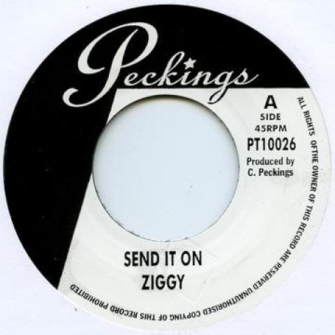 7inch Record ZIGGY / BALD HEAD DREAD - Send It On / Dancing Time PT1026 Peckings 2007 UK Reggae, Ska & Dub Used
7inch Record ZIGGY / BALD HEAD DREAD - Send It On / Dancing Time PT1026 Peckings 2007 UK Reggae, Ska & Dub Used