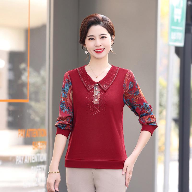 2026 Elegant Long Sleeve Top for Middle-Aged and Elderly Mothers XL червоний
2026 Elegant Long Sleeve Top for Middle-Aged and Elderly Mothers XL червоний