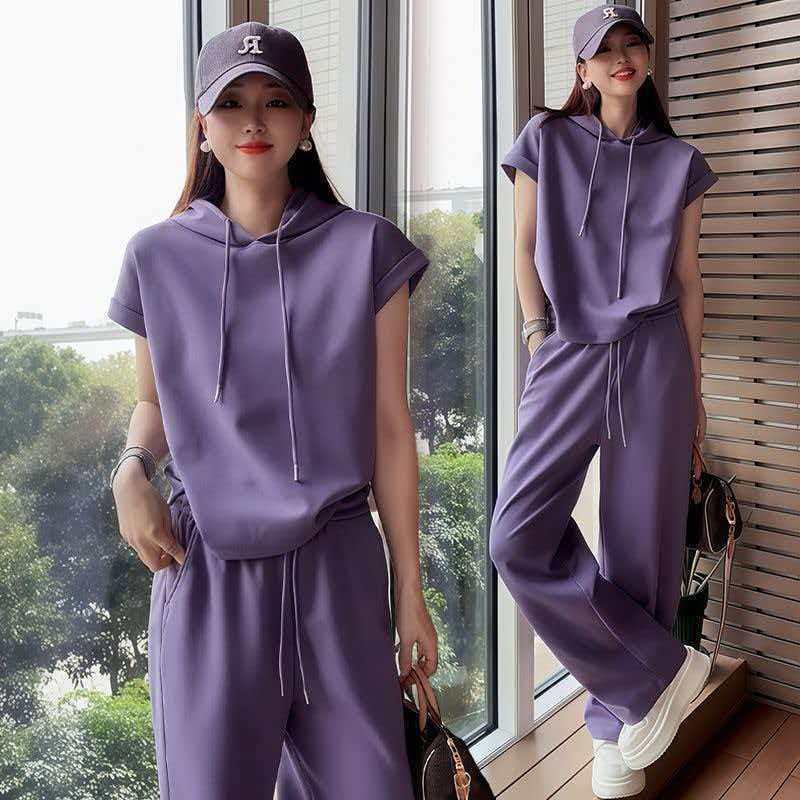 2026 Summer Women s Plus Size Chic Sportswear Set: Fashionable, Loose, and Stylish Two-Piece Outfit 5XL фиолетовый
2026 Summer Women s Plus Size Chic Sportswear Set: Fashionable, Loose, and Stylish Two-Piece Outfit 5XL фиолетовый