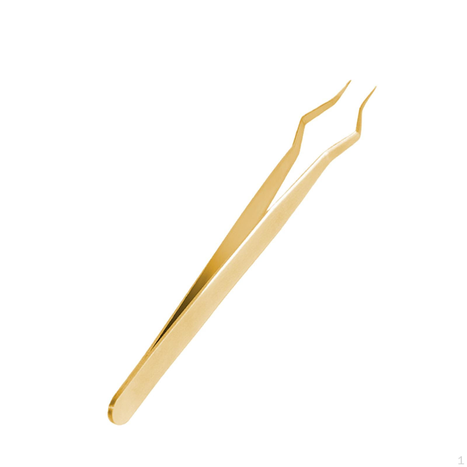 Eyelash Extension Tweezers Portable Ergonomic Lashing for Home Makeup Salon золотий
Eyelash Extension Tweezers Portable Ergonomic Lashing for Home Makeup Salon золотий