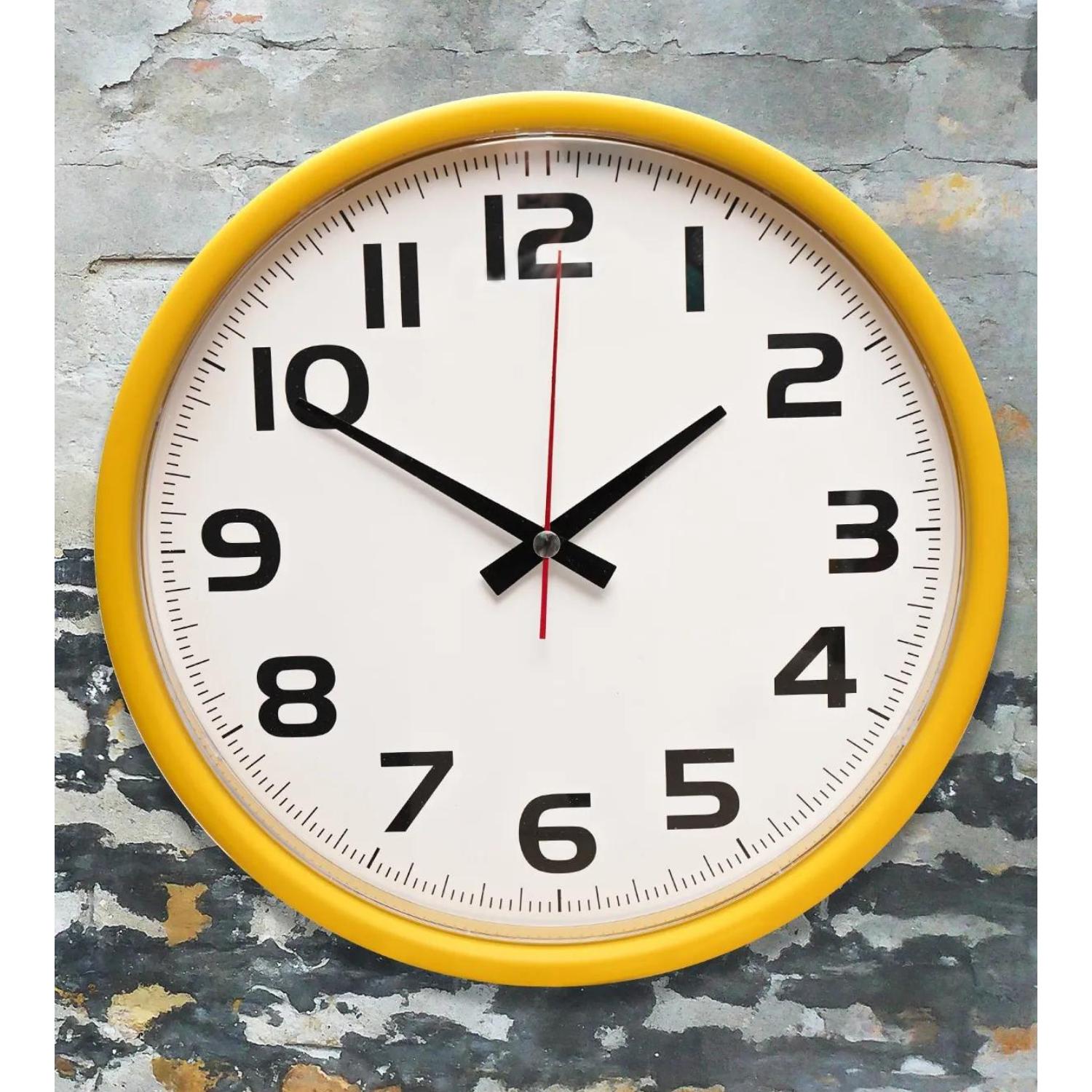 Muyika Framed White Background 30cm Wall Clock with Numbers, Yellow and White Colors, Modern Wall Clock, Stylish Wall Clock 30 cm жёлтый
Muyika Framed White Background 30cm Wall Clock with Numbers, Yellow and White Colors, Modern Wall Clock, Stylish Wall Clock 30 cm жёлтый