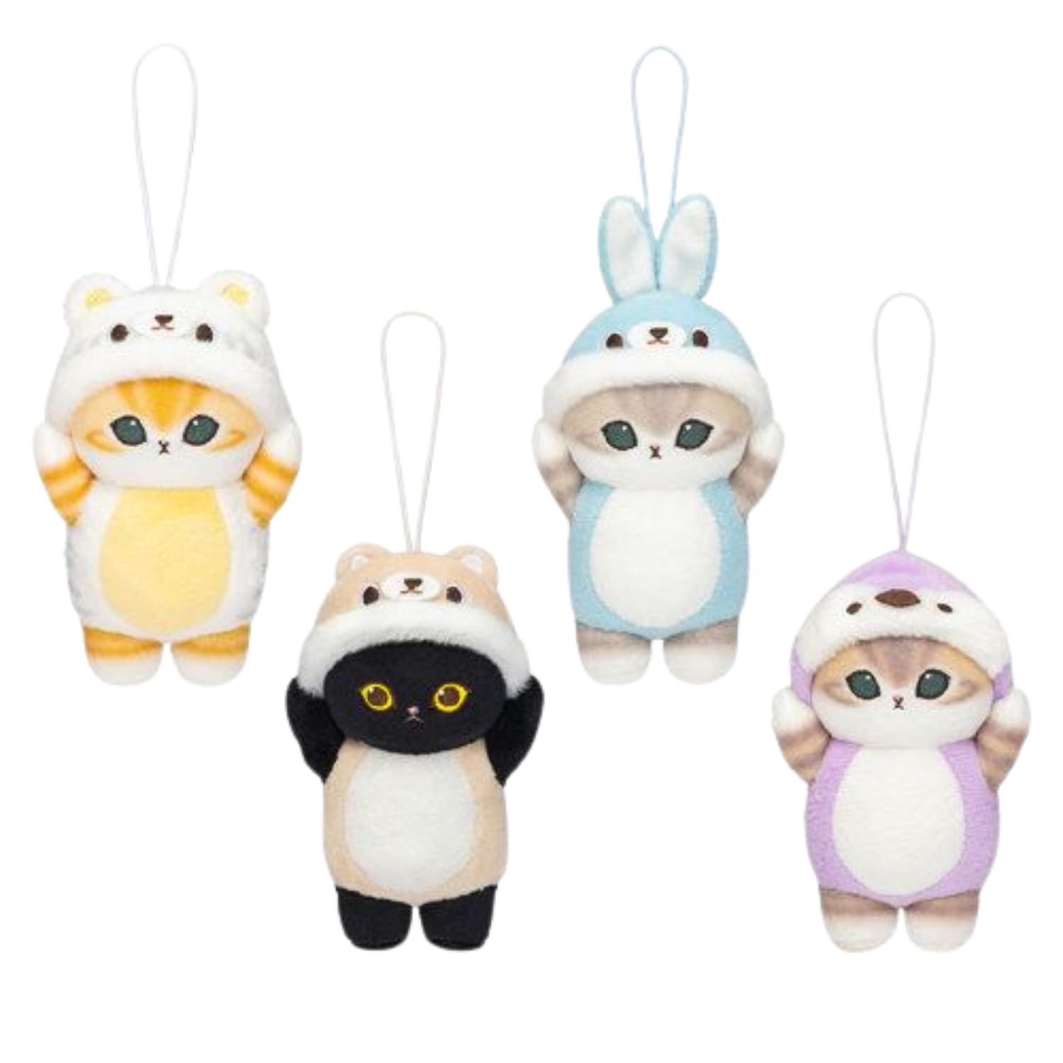 Kigurumi Nyan Mascot Plush Toy Juno Set of 11cm 4, Approx. 
Kigurumi Nyan Mascot Plush Toy Juno Set of 11cm 4, Approx.