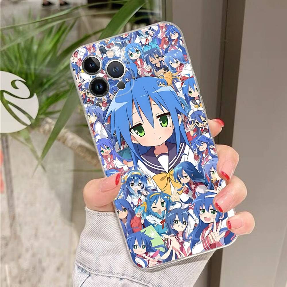 Anime Girl Lucky Star Transparent Phone Case For IPhone 16 15 14 13 12 11 Pro Max Plus Soft Cover iPhone 15
Anime Girl Lucky Star Transparent Phone Case For IPhone 16 15 14 13 12 11 Pro Max Plus Soft Cover iPhone 15