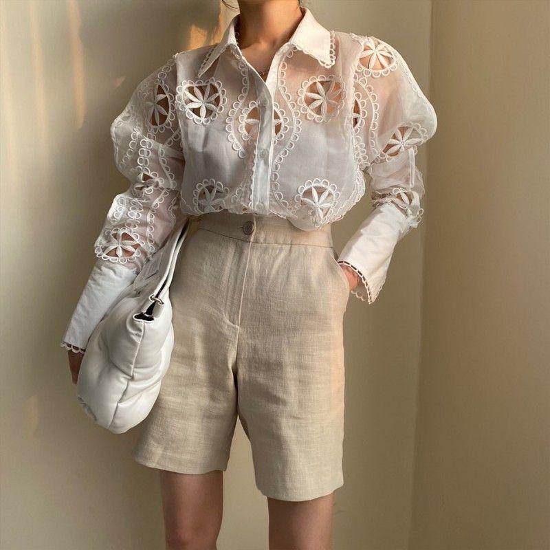 See Through Long Sleeve Loose White Blouse Top 2022 Trend One size See Description 2 for details
See Through Long Sleeve Loose White Blouse Top 2022 Trend One size See Description 2 for details