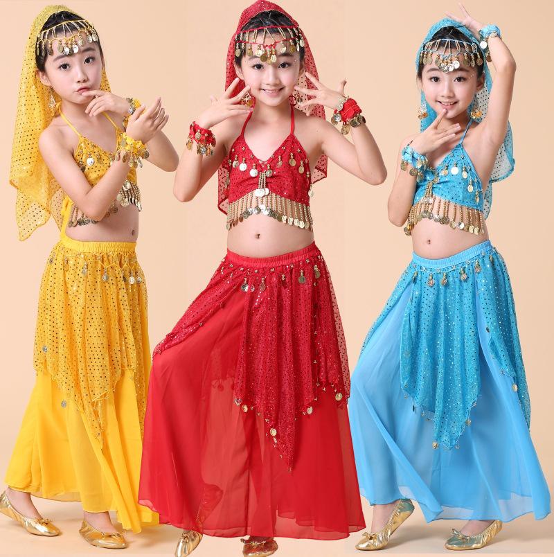 New Girls Indian Dance Costume for Stage Performance and Practice Lake Blue (2-piece set)
New Girls Indian Dance Costume for Stage Performance and Practice Lake Blue (2-piece set)