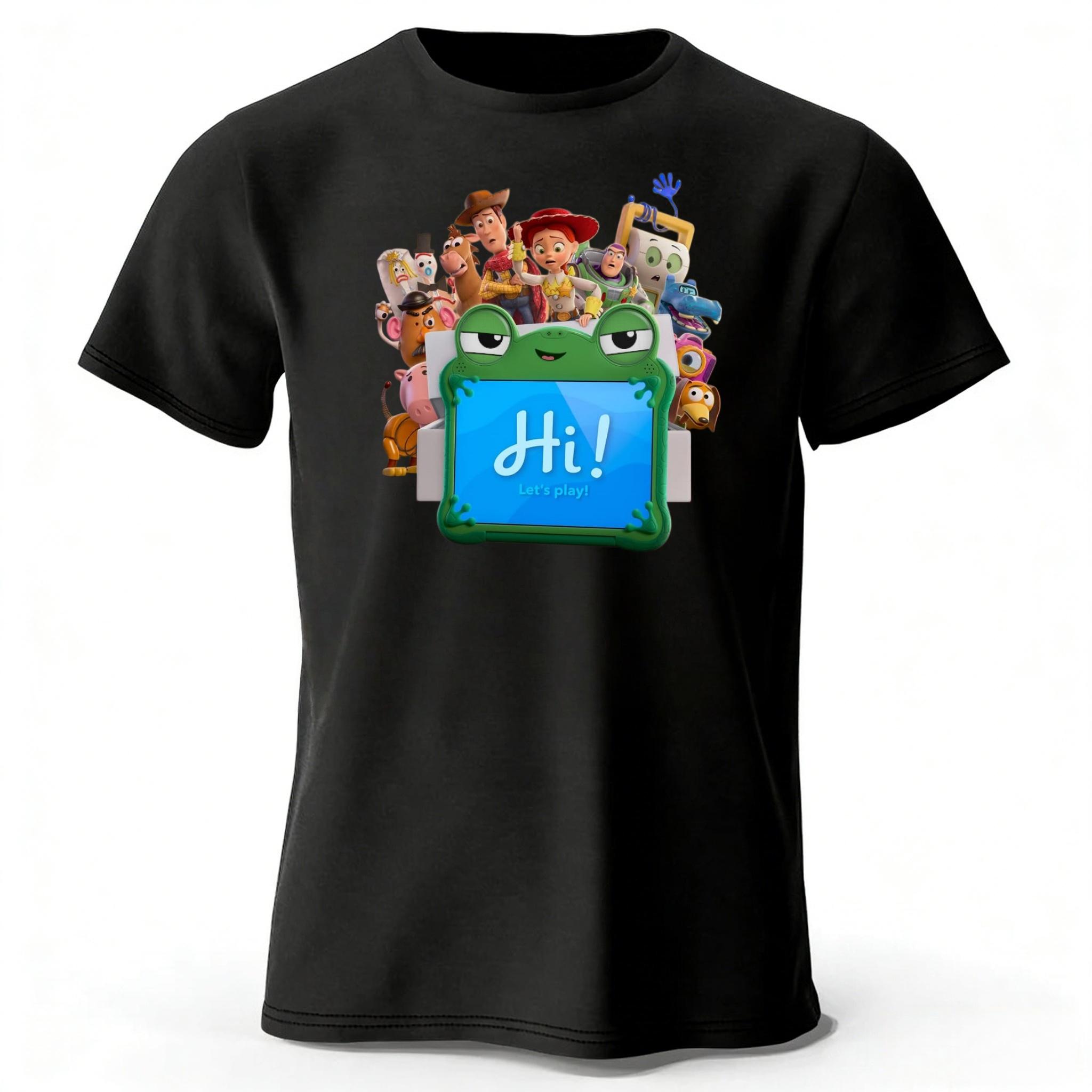 Latest Toy Story 5 Series Pure Cotton Short Sleeved Menswomens Daily Casual Soft Highquality Tshirt Plus Size Loose Top M
Latest Toy Story 5 Series Pure Cotton Short Sleeved Menswomens Daily Casual Soft Highquality Tshirt Plus Size Loose Top M