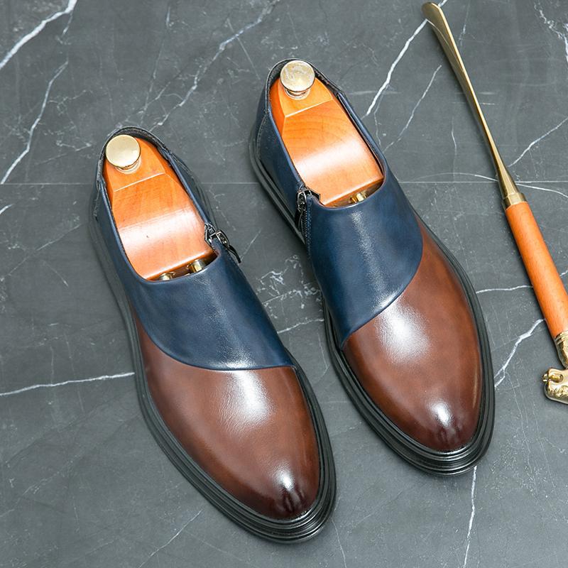 2025 large size men s leather shoes business dress leather shoes glossy casual men s leather shoes splicing versatile leather shoes 38
2025 large size men s leather shoes business dress leather shoes glossy casual men s leather shoes splicing versatile leather shoes 38