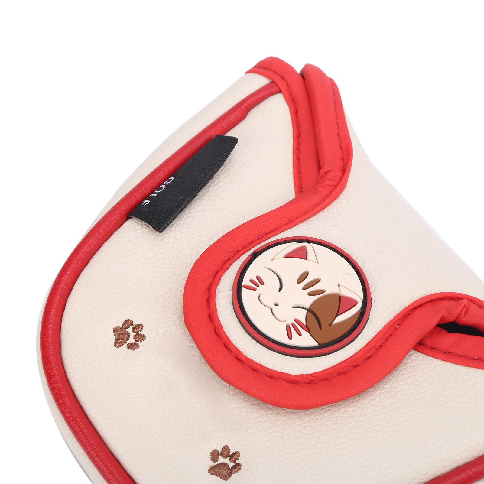 Lucky Cat Waterproof Golf Mallet Head Cover Club Center Putter Headcover Guard Protector
Lucky Cat Waterproof Golf Mallet Head Cover Club Center Putter Headcover Guard Protector