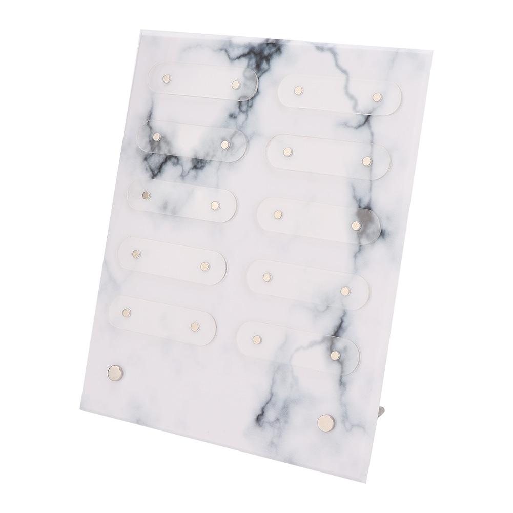 Держатель для демонстрации нейл-арта Акриловая подставка-пластина для демонстрации накладных ногтей База Витрина для гель-лака Мрамор
Держатель для демонстрации нейл-арта Акриловая подставка-пластина для демонстрации накладных ногтей База Витрина для гель-лака Мрамор