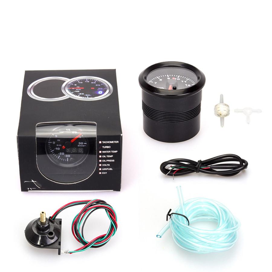 Digital And Arrow Turbine Boost Gauge With 7-Color Led Illumination, 2 , Psi, For 12 V Vehicles
Digital And Arrow Turbine Boost Gauge With 7-Color Led Illumination, 2 , Psi, For 12 V Vehicles
