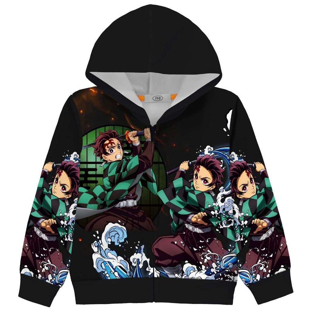 Kids Boys Anime Cartoon Kamado Tanjirou Long Sleeves Zipper Hooded Jacket Coat 150cm чорний
Kids Boys Anime Cartoon Kamado Tanjirou Long Sleeves Zipper Hooded Jacket Coat 150cm чорний